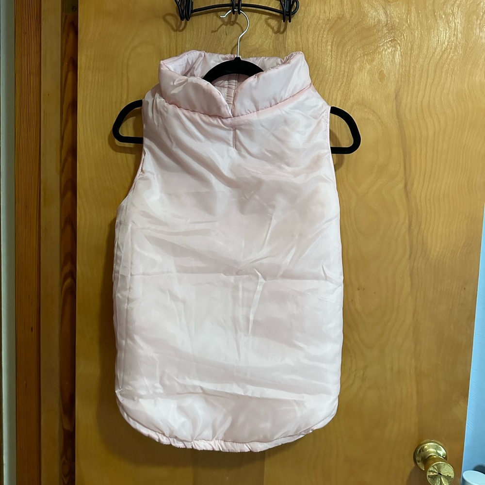 Pet puffer coat.